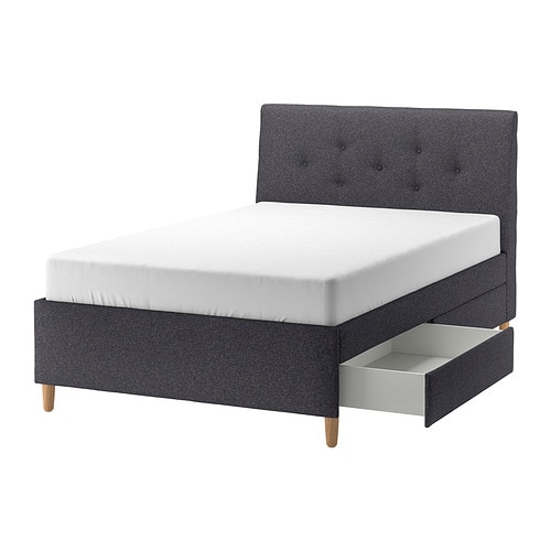 IKEA IDANÄS upholstered storage bed Model Image