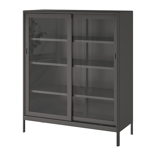 IKEA IDÅSEN cabinet with sliding glass doors Model Image