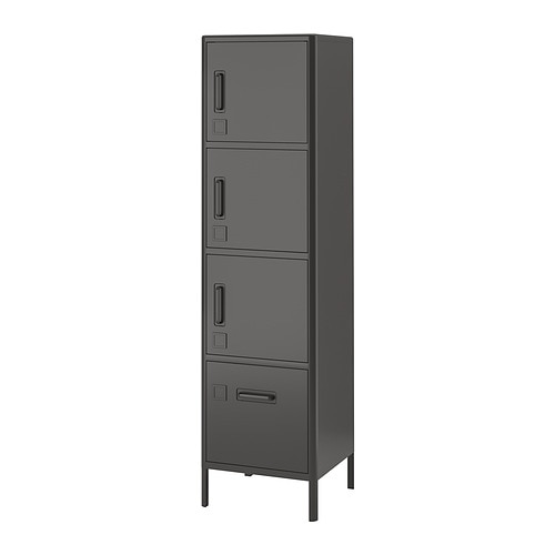 IKEA IDÅSEN high cabinet with drawer and doors Model Image