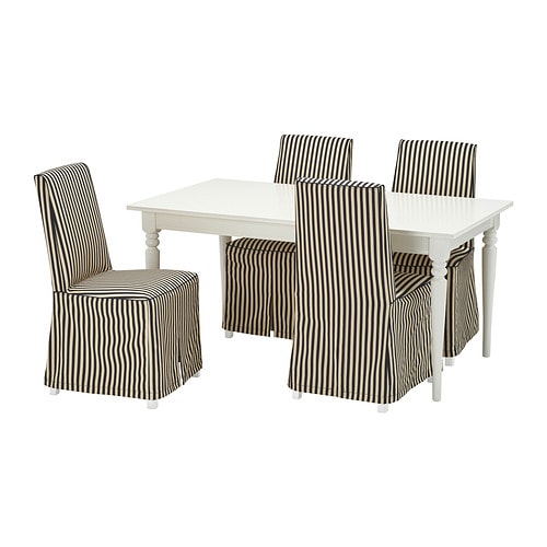 IKEA INGATORP / BERGMUND table and 4 chairs Model Image