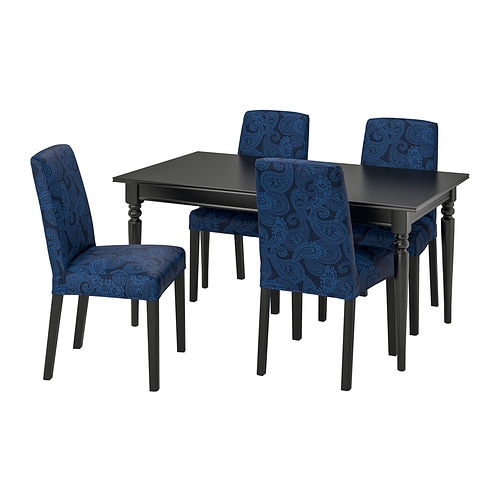 IKEA INGATORP / BERGMUND table and 4 chairs Model Image