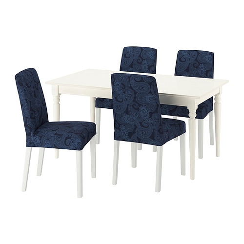 IKEA INGATORP / BERGMUND table and 4 chairs Model Image