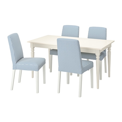 IKEA INGATORP / BERGMUND table and 4 chairs Model Image