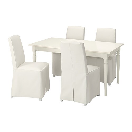 IKEA INGATORP / BERGMUND table and 4 chairs Model Image