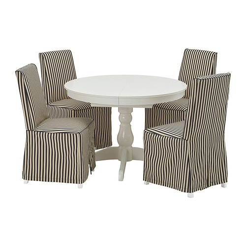 IKEA INGATORP / BERGMUND table and 4 chairs Model Image