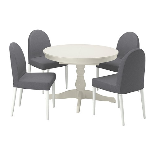 IKEA INGATORP / DANDERYD table and 4 chairs Model Image