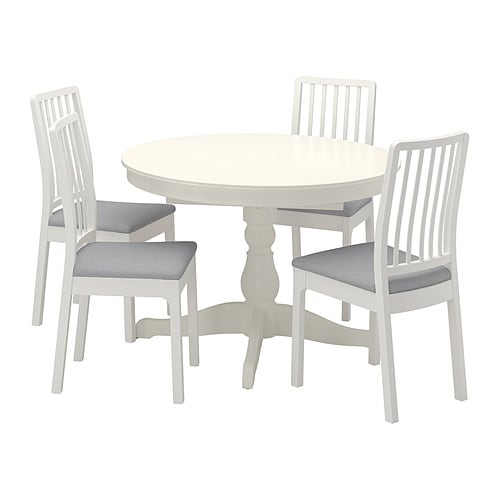 IKEA INGATORP / EKEDALEN table and 4 chairs Model Image