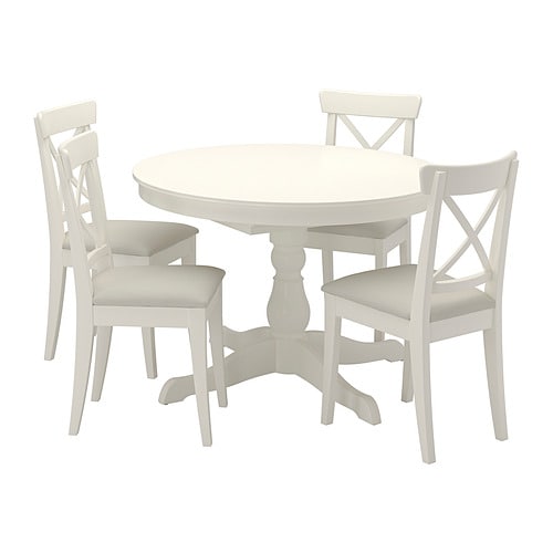 IKEA INGATORP / INGOLF table and 4 chairs Model Image