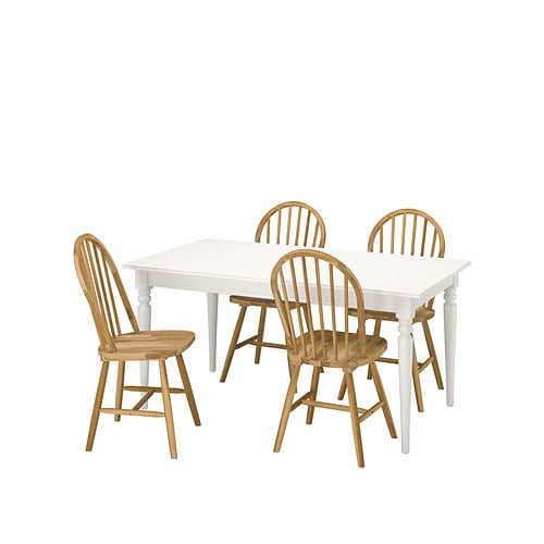 IKEA INGATORP / SKOGSTA table and 4 chairs Model Image