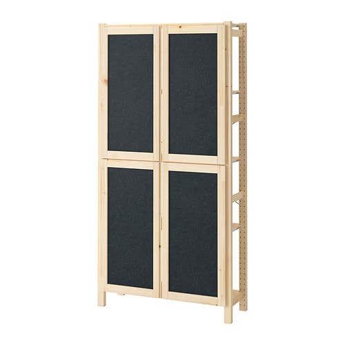 IKEA IVAR shelf unit with doors Model Image