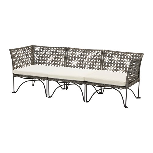 IKEA JUTHOLMEN 3-seat modular sofa, outdoor Model Image