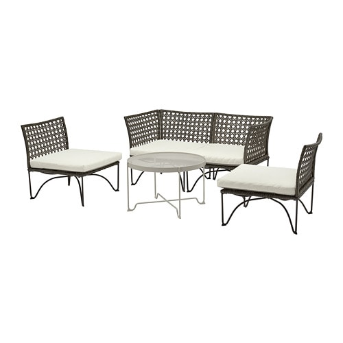 IKEA JUTHOLMEN 4-seat conversation set, outdoor Model Image