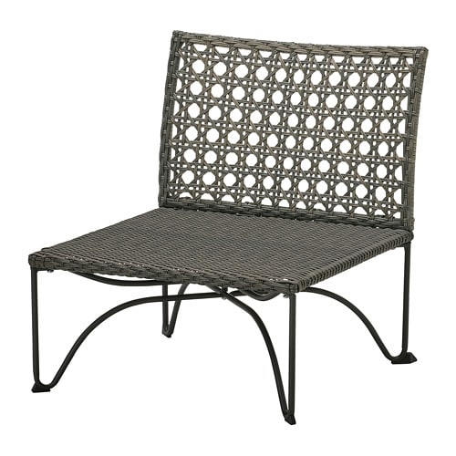 IKEA JUTHOLMEN one-seat section, outdoor Model Image