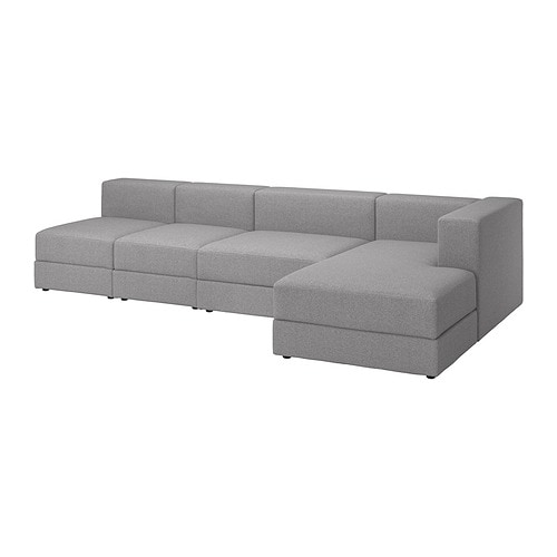 IKEA JÄTTEBO 4.5-seat mod sofa w chaise Model Image