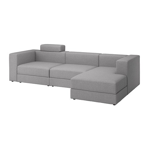 IKEA JÄTTEBO 4-seat mod sofa w chaise Model Image