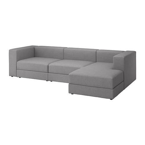 IKEA JÄTTEBO 4-seat mod sofa w chaise Model Image