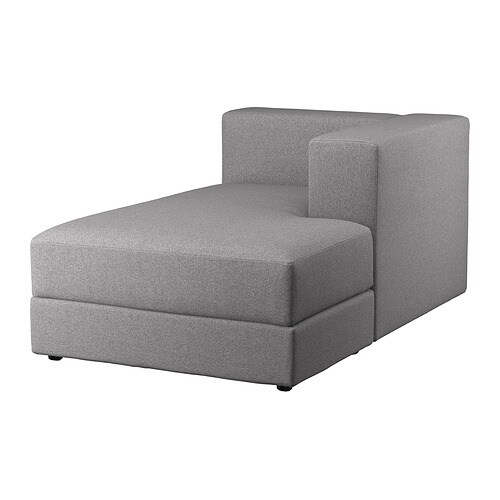 IKEA JÄTTEBO chaise module, right Model Image