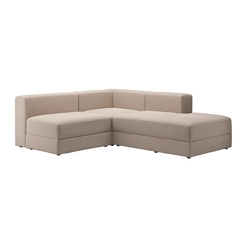 IKEA JÄTTEBO mod corner sofa, 2.5-seat w chaise Model Image