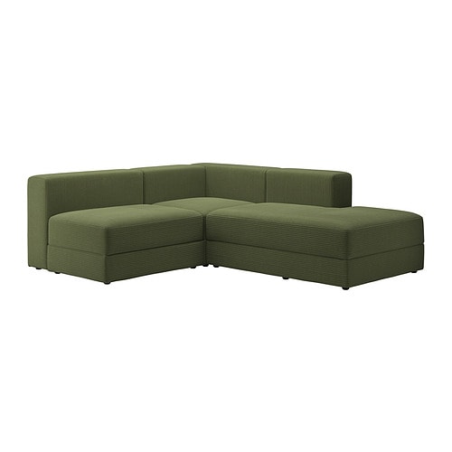 IKEA JÄTTEBO mod corner sofa, 2.5-seat w chaise Model Image