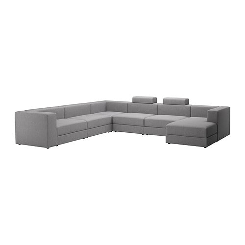 IKEA JÄTTEBO sectional, 6-seat Model Image