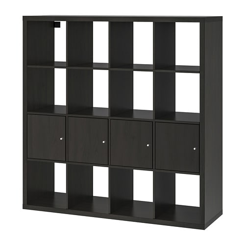 IKEA KALLAX shelf unit with 4 inserts Model Image