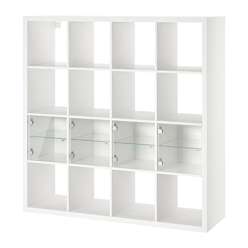 IKEA KALLAX shelf unit with 4 inserts Model Image