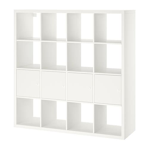 IKEA KALLAX shelf unit with 4 inserts Model Image