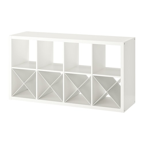 IKEA KALLAX shelf unit with 4 inserts Model Image