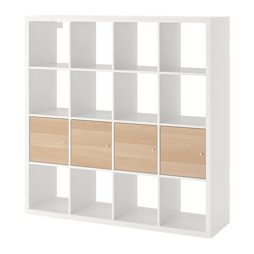 IKEA KALLAX shelf unit with 4 inserts Model Image