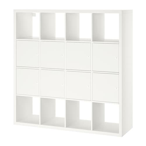 IKEA KALLAX shelf unit with 8 inserts Model Image