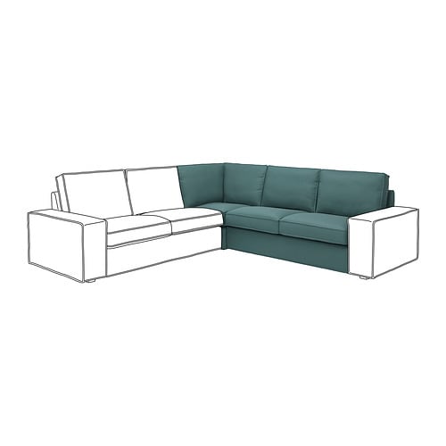 IKEA KIVIK corner section Model Image