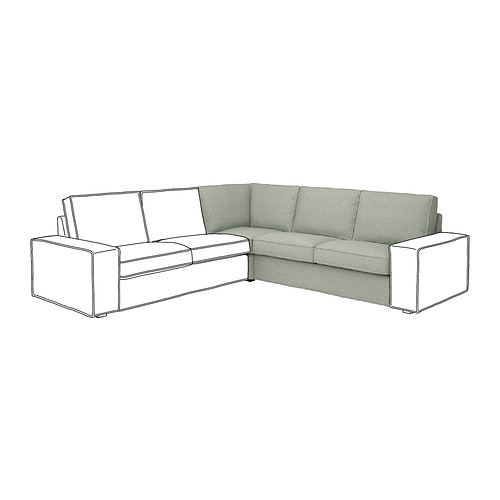 IKEA KIVIK corner section Model Image