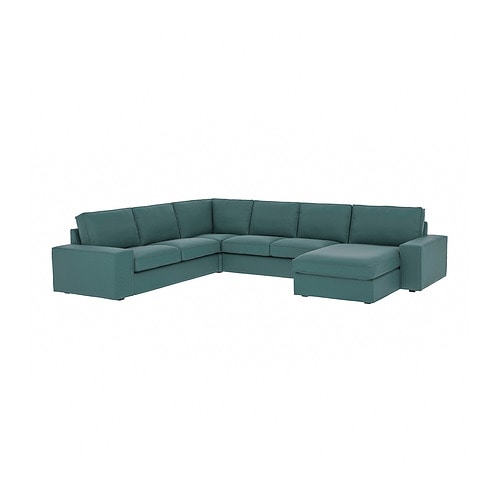 IKEA KIVIK corner sectional, 5-seat w chaise Model Image