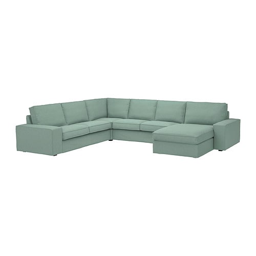 IKEA KIVIK corner sectional, 5-seat w chaise Model Image