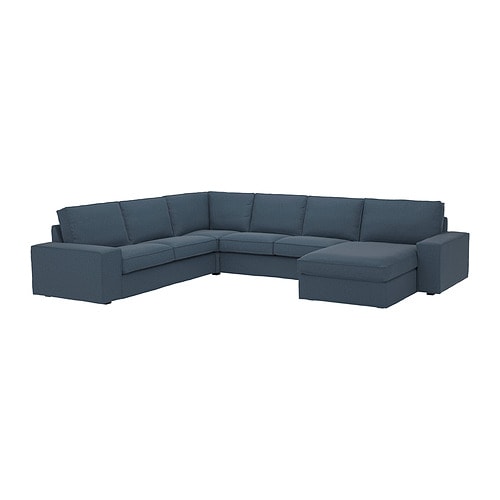 IKEA KIVIK corner sectional, 5-seat w chaise Model Image