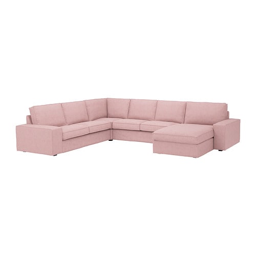 IKEA KIVIK corner sectional, 5-seat w chaise Model Image