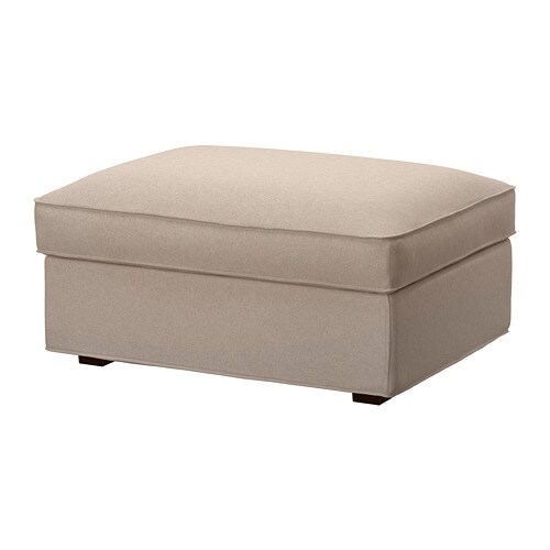 IKEA KIVIK cover for ottoman with storage Model Image