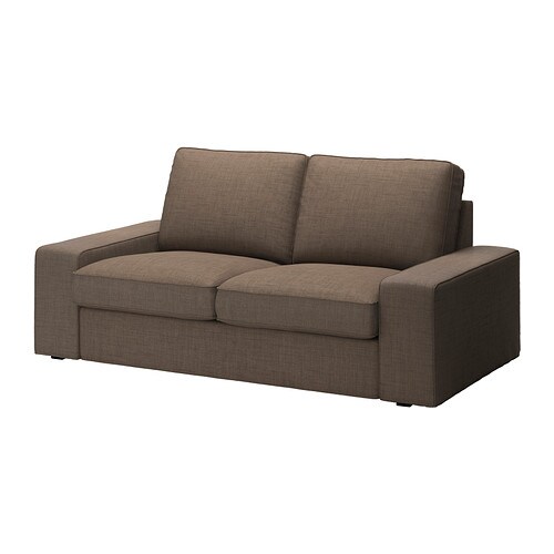 IKEA KIVIK loveseat cover Model Image