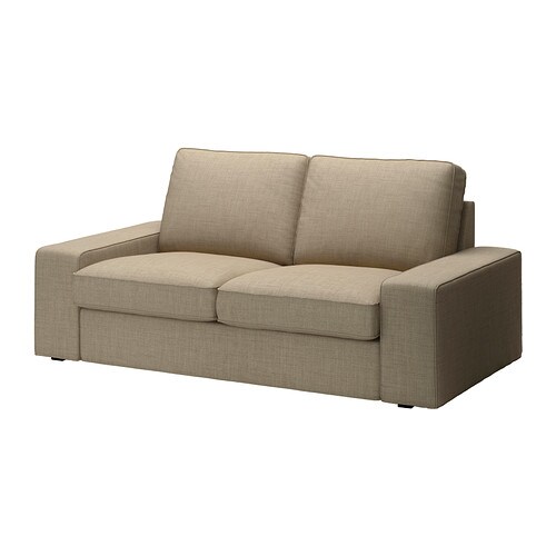 IKEA KIVIK loveseat cover Model Image