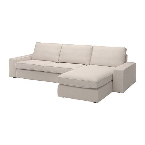 IKEA KIVIK sectional, 4-seat with chaise Model Image