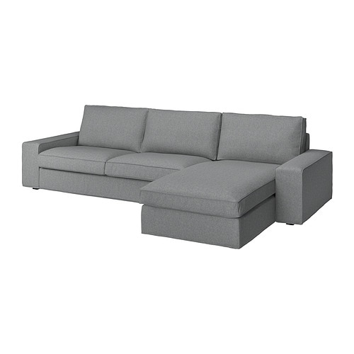 IKEA KIVIK sectional, 4-seat with chaise Model Image