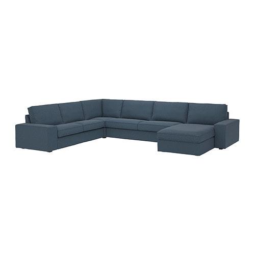 IKEA KIVIK sectional 6-seat crn/chaise Model Image