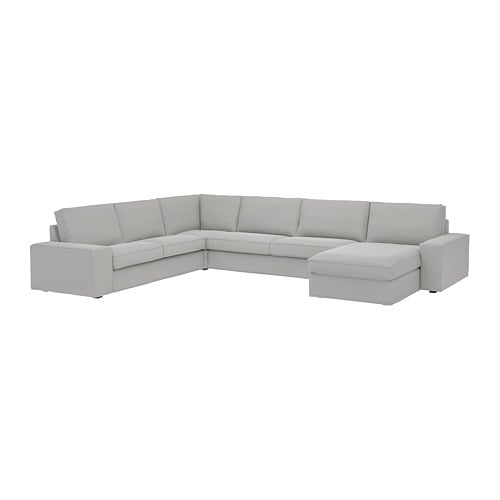 IKEA KIVIK sectional 6-seat crn/chaise Model Image