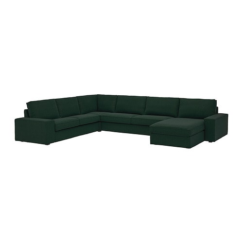 IKEA KIVIK sectional 6-seat crn/chaise Model Image