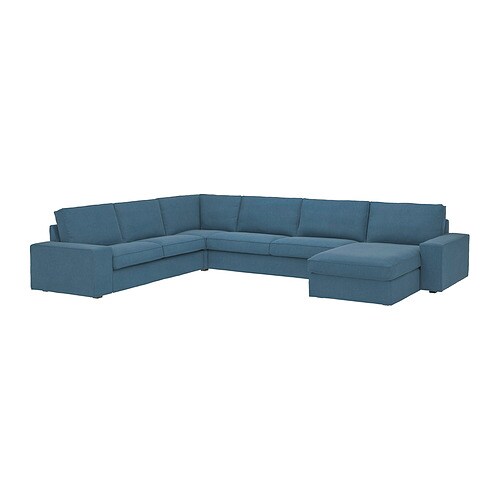 IKEA KIVIK sectional 6-seat crn/chaise Model Image