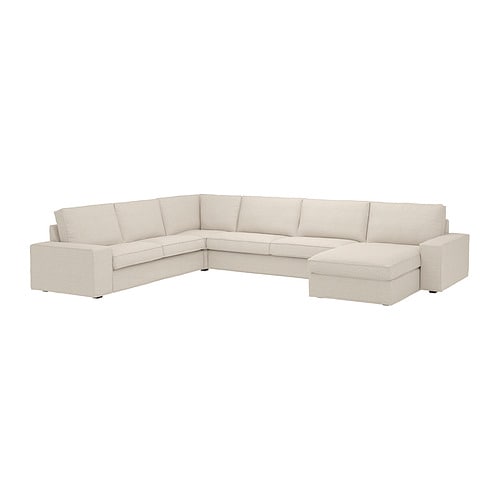 IKEA KIVIK sectional 6-seat crn/chaise Model Image