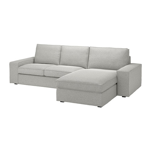 IKEA KIVIK sofa with chaise Model Image