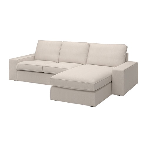 IKEA KIVIK sofa with chaise Model Image