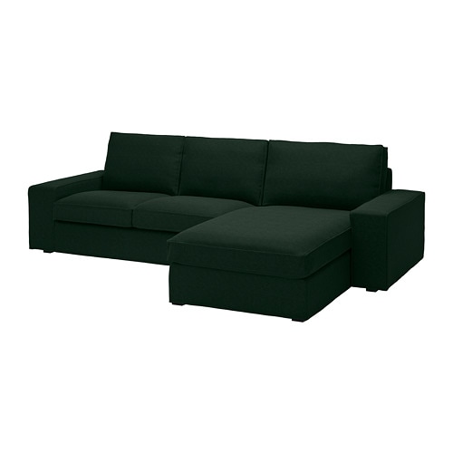 IKEA KIVIK sofa with chaise Model Image