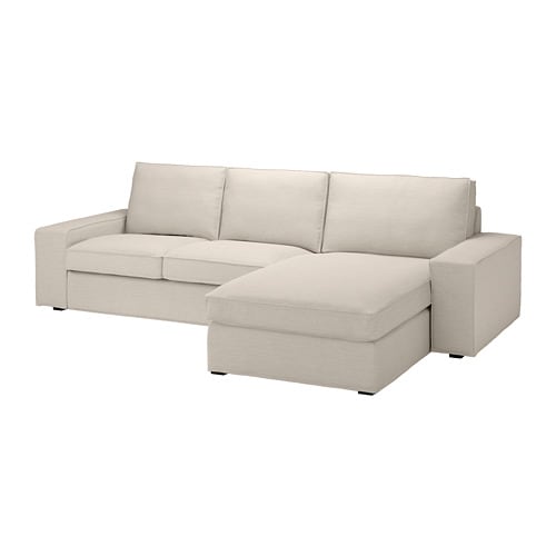 IKEA KIVIK sofa with chaise Model Image